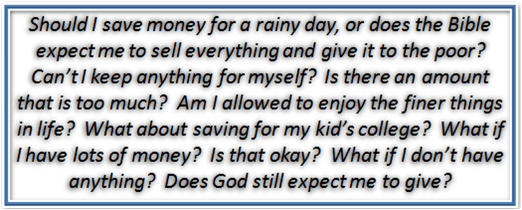 Money Questions for Christians